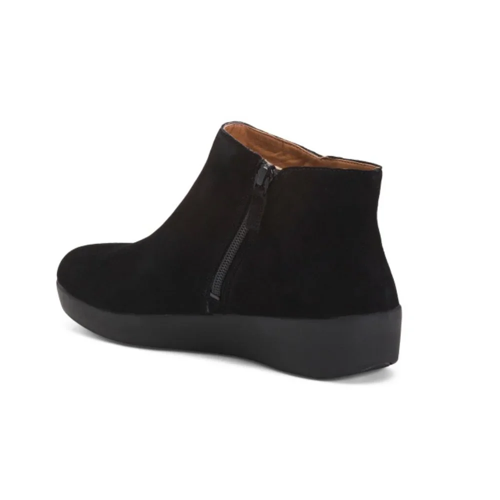 FITFLOPS Black Suede Sumi Booties - New in box - Picture 2 of 5